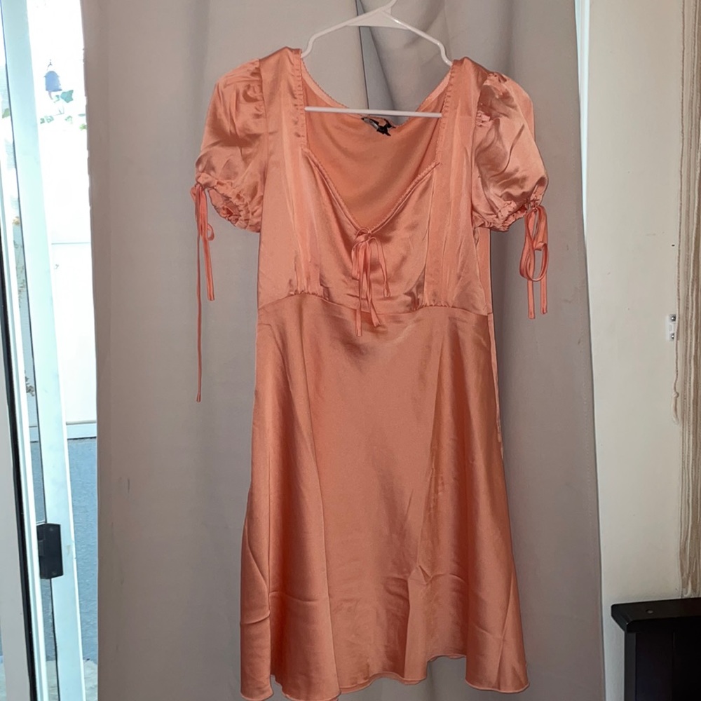 Light pink babydoll dress from Dollskill